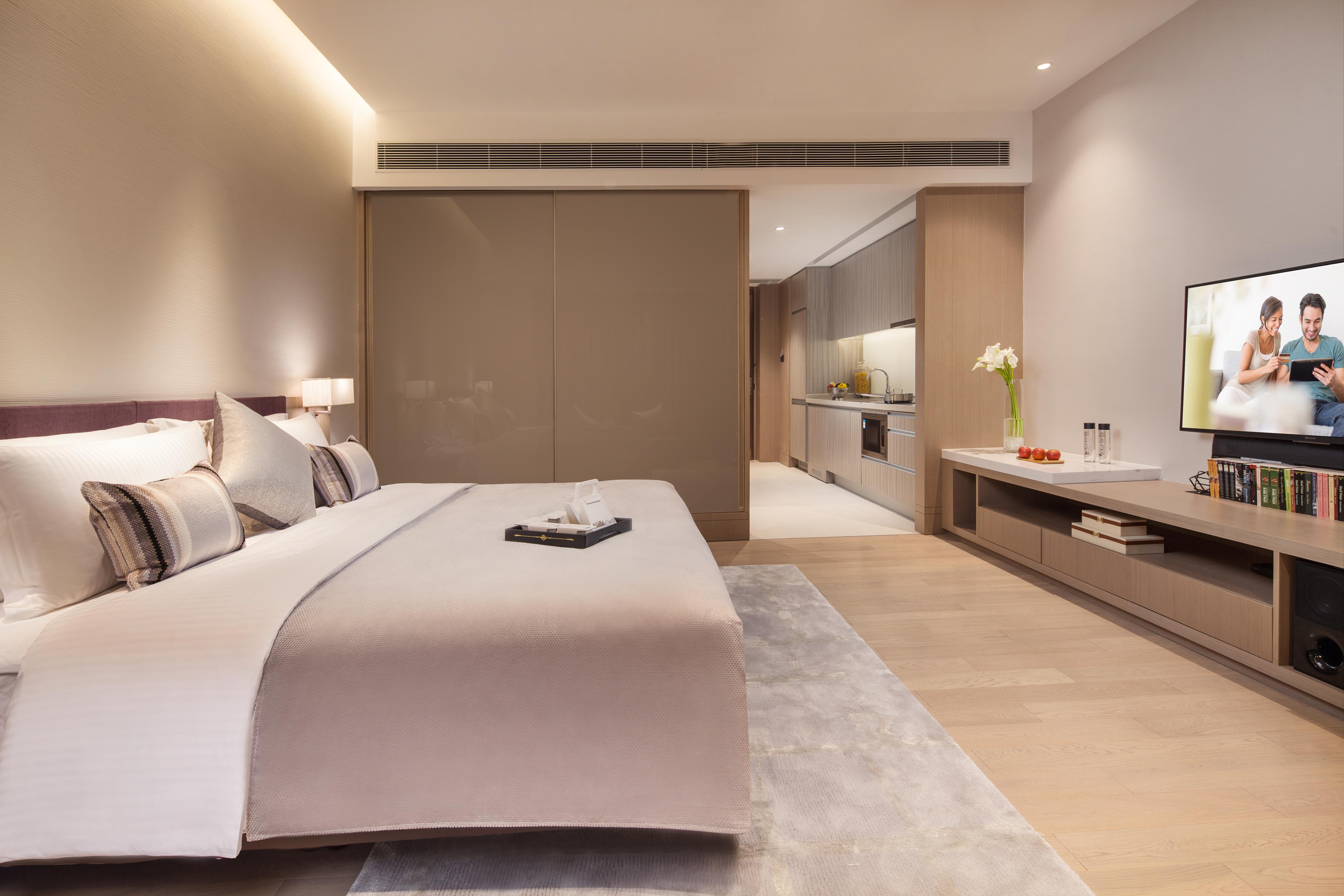 Ascott Raffles City Šen-čen Exteriér fotografie