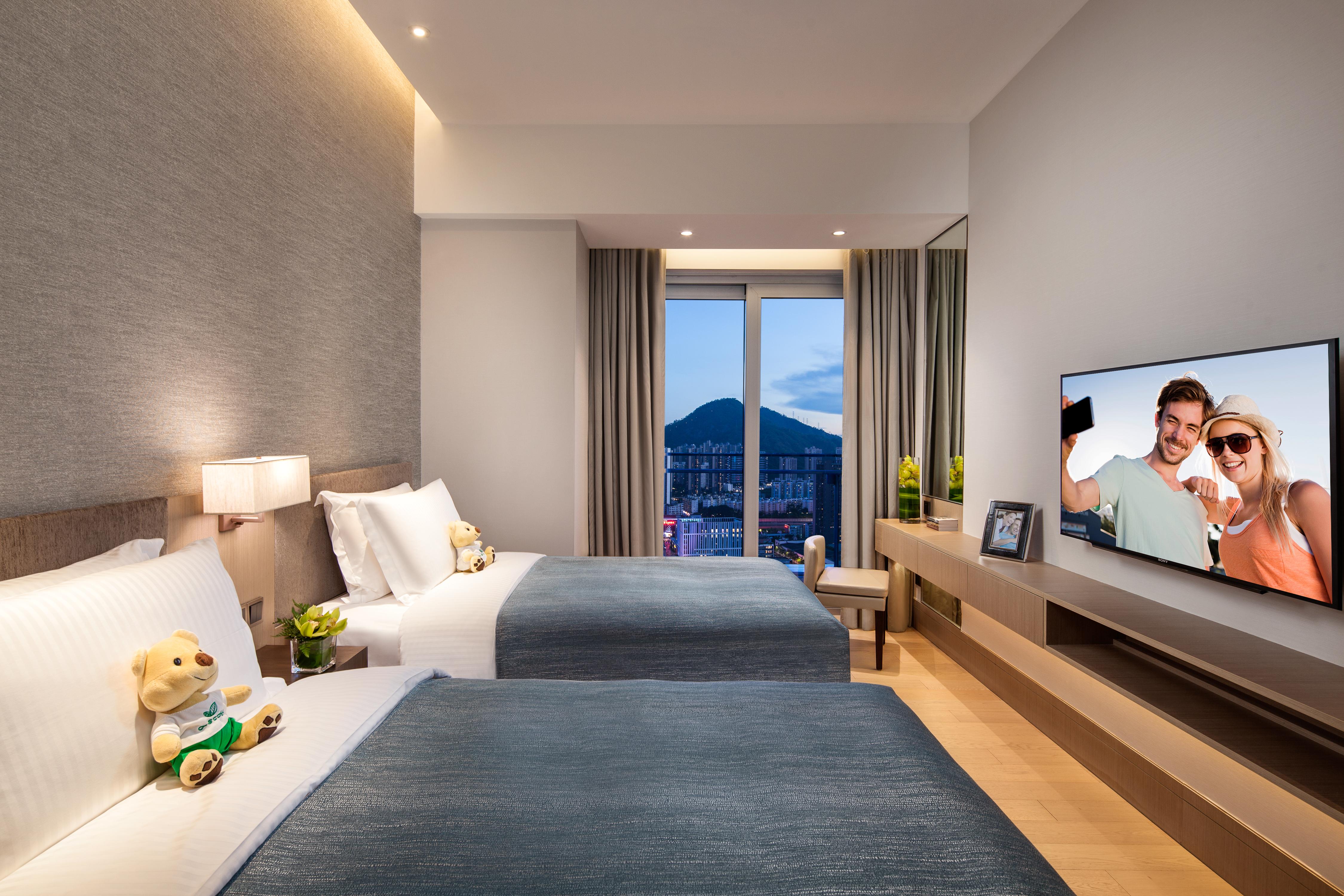 Ascott Raffles City Šen-čen Exteriér fotografie