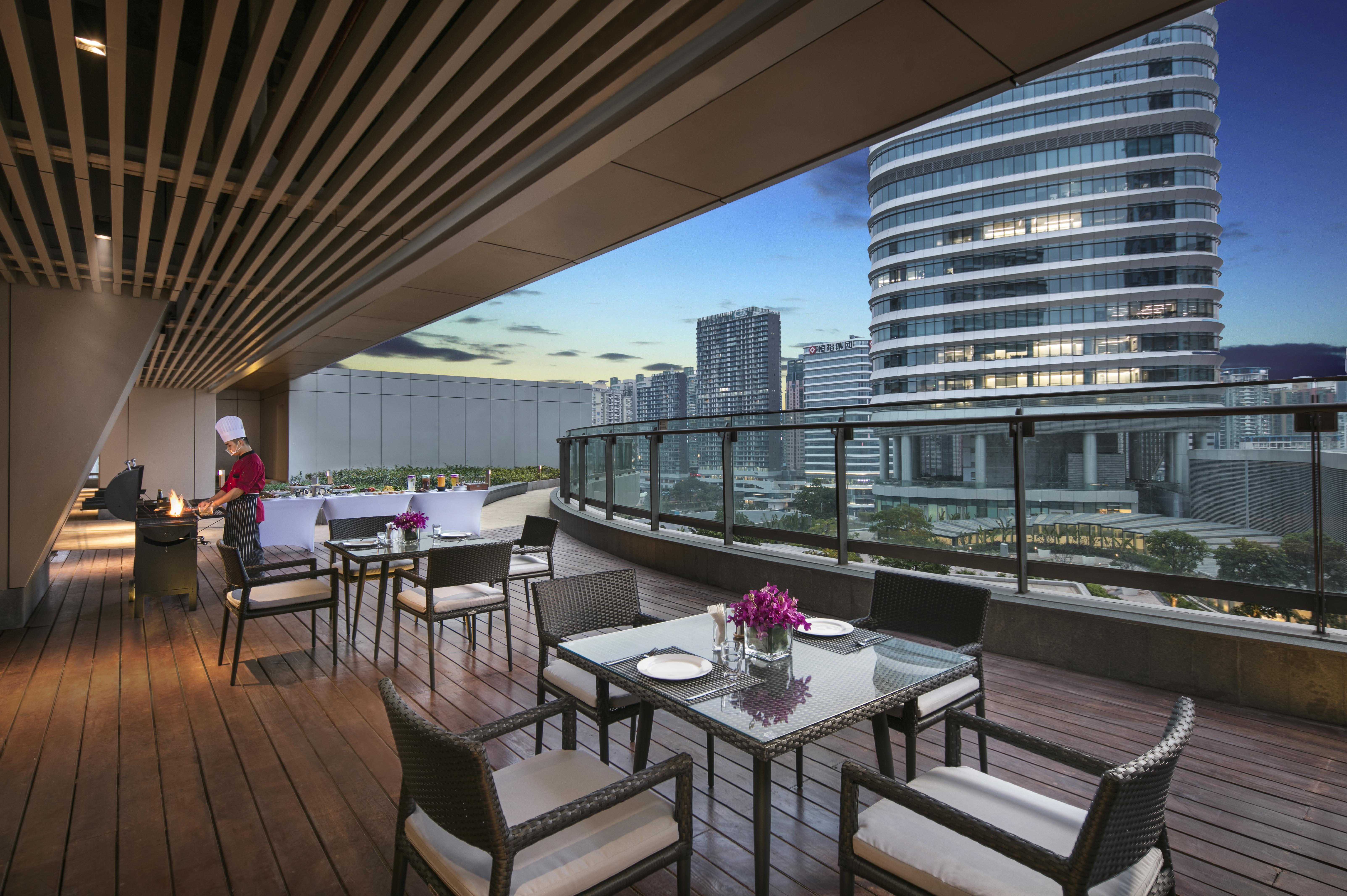 Ascott Raffles City Šen-čen Exteriér fotografie