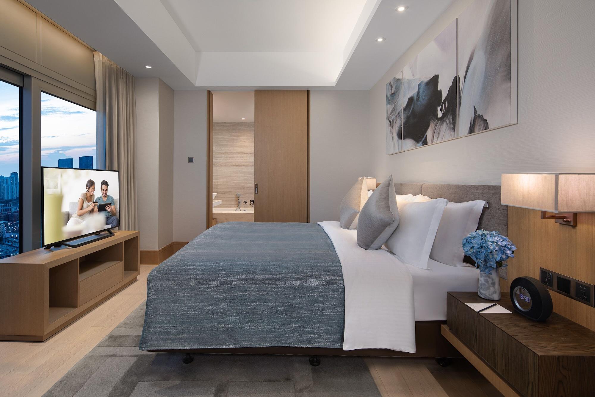 Ascott Raffles City Šen-čen Exteriér fotografie