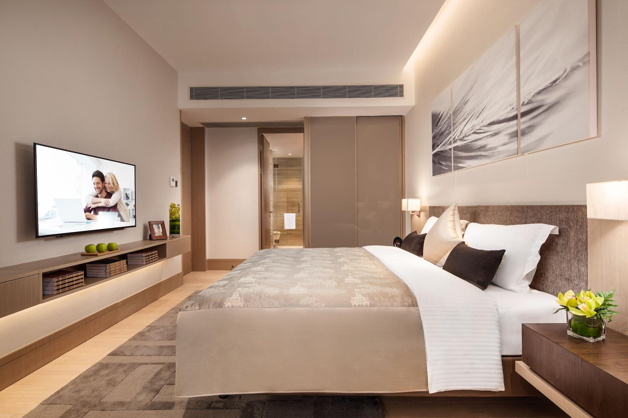 Ascott Raffles City Šen-čen Exteriér fotografie
