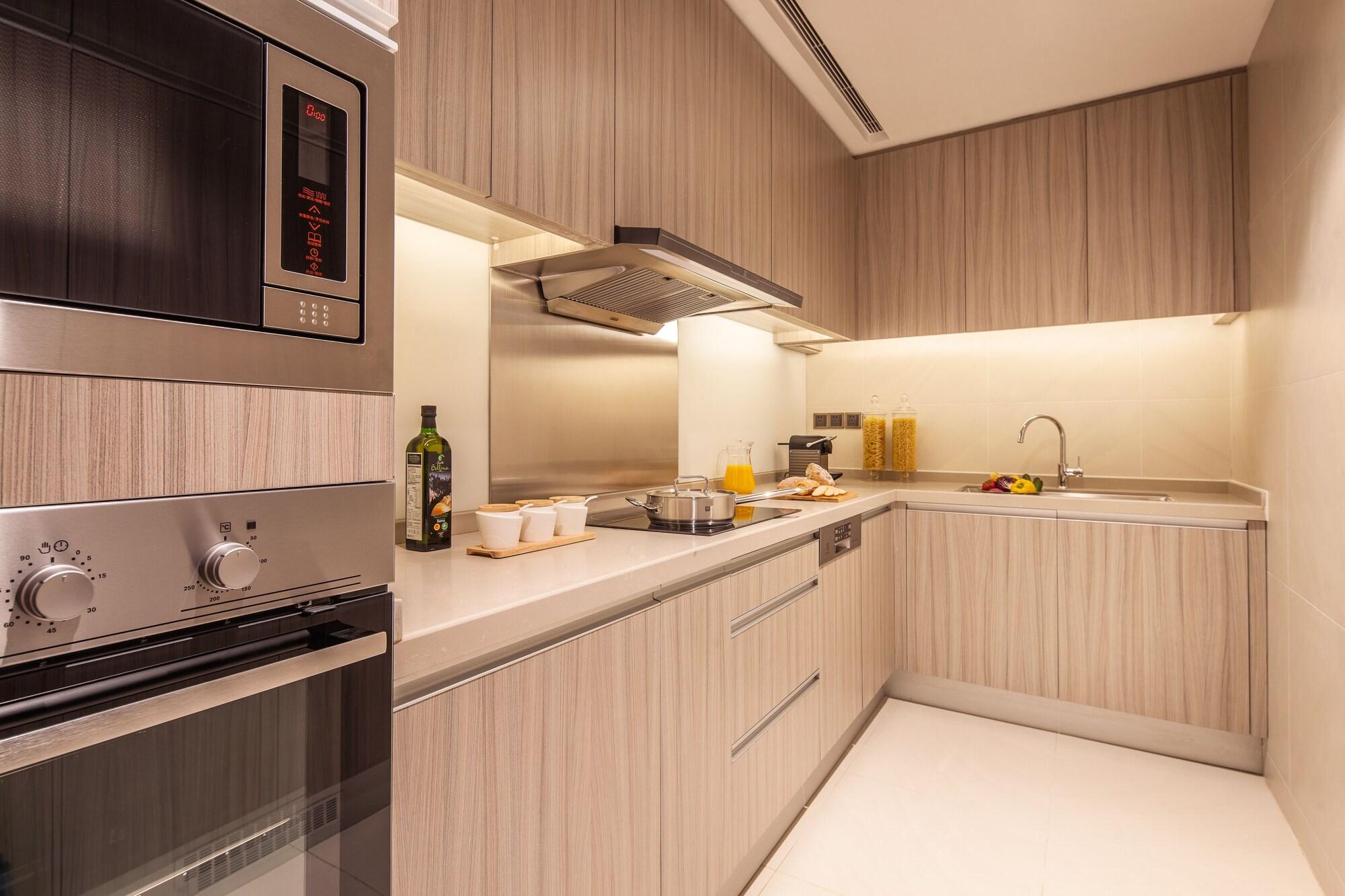 Ascott Raffles City Šen-čen Exteriér fotografie