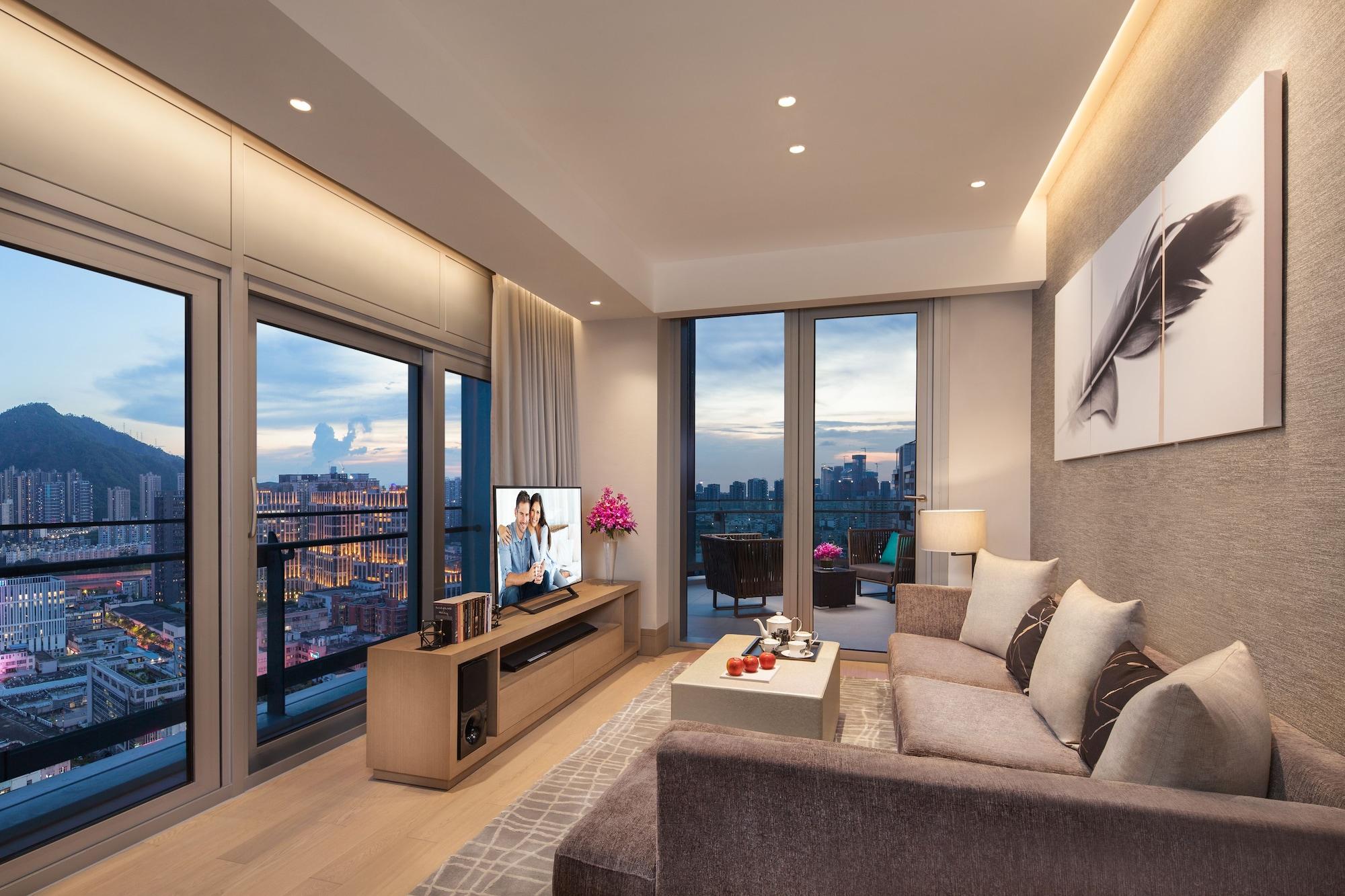 Ascott Raffles City Šen-čen Exteriér fotografie