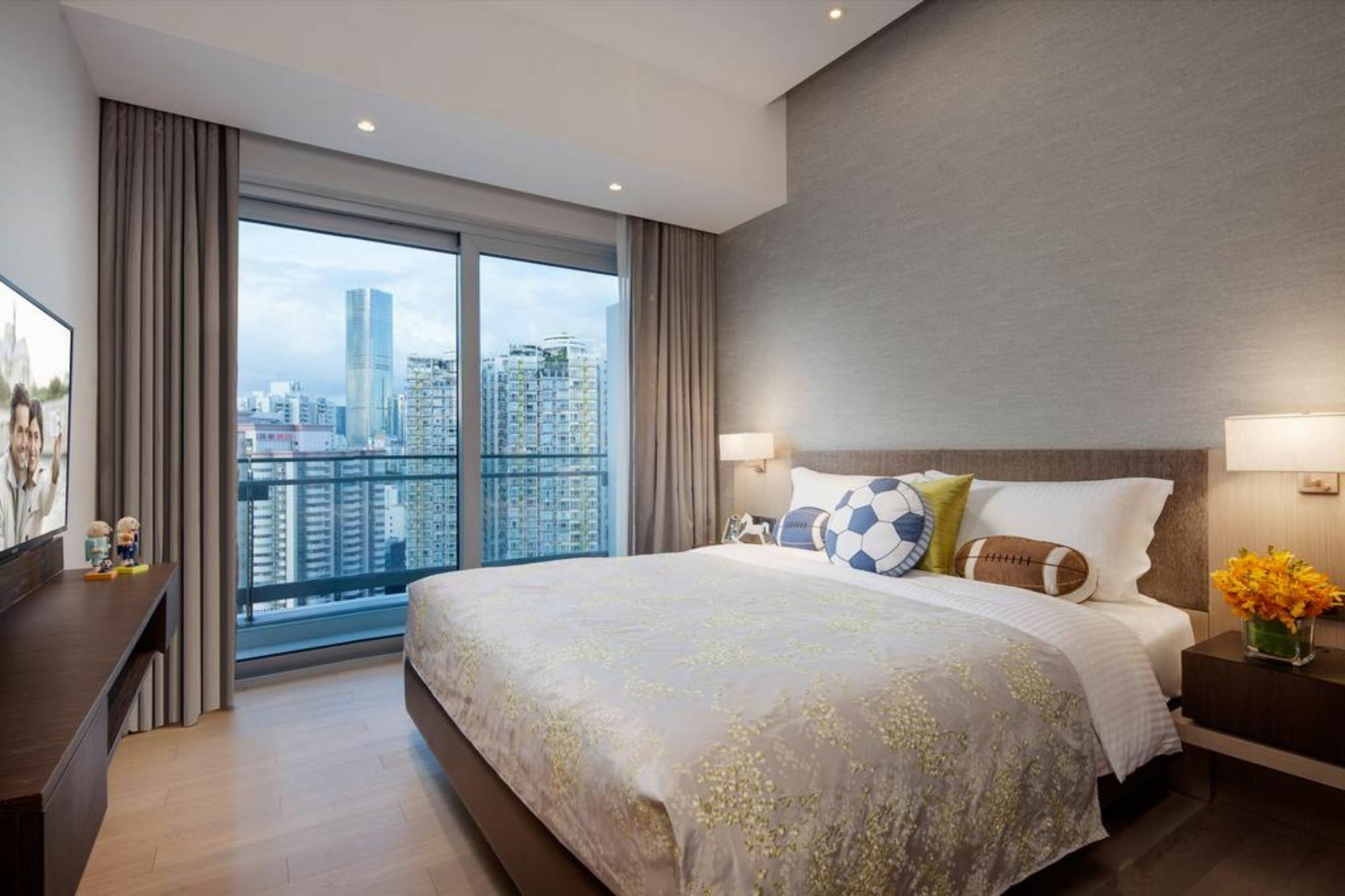 Ascott Raffles City Šen-čen Exteriér fotografie